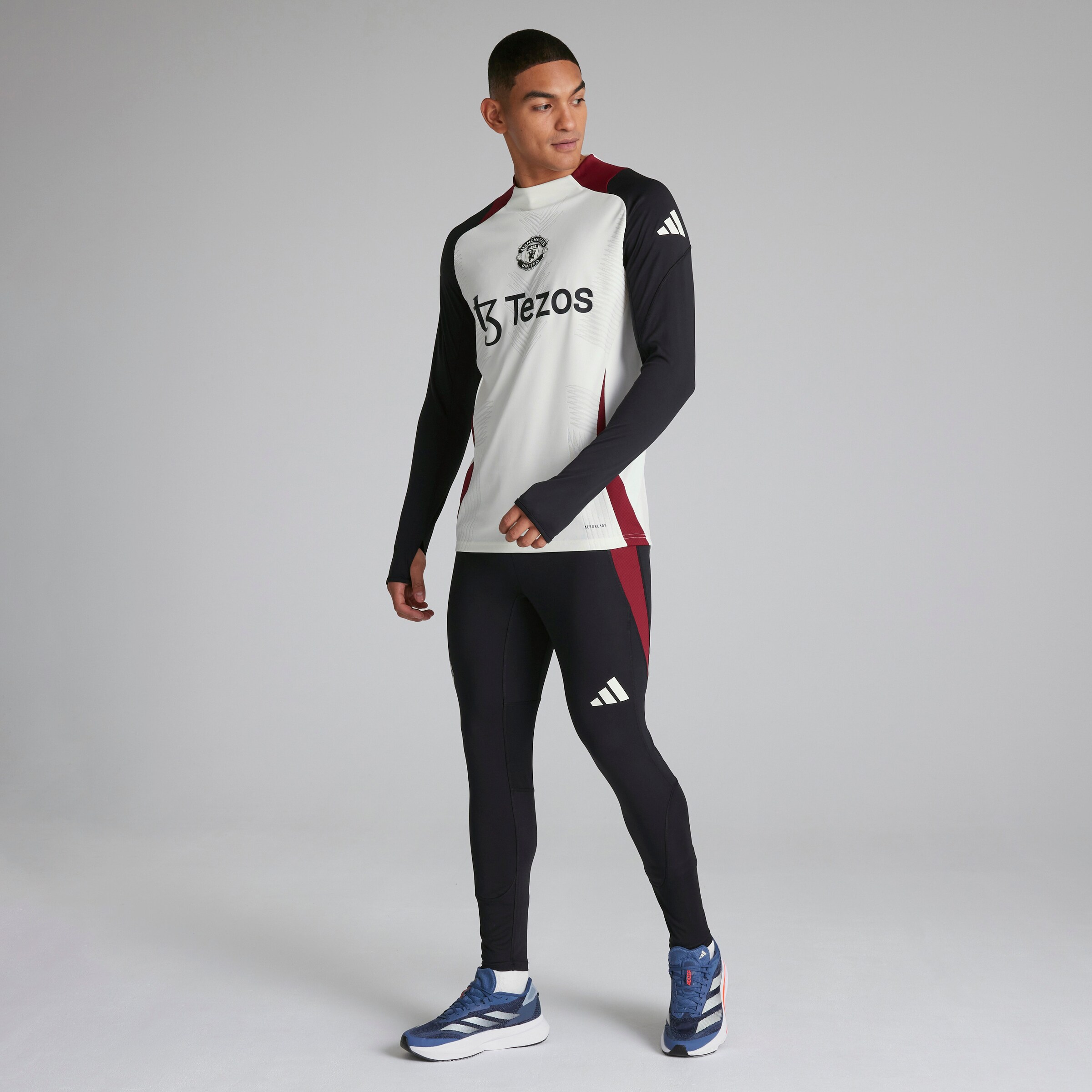 Manchester United Tiro 24 Pro Top White Blanc Détail [4-8]