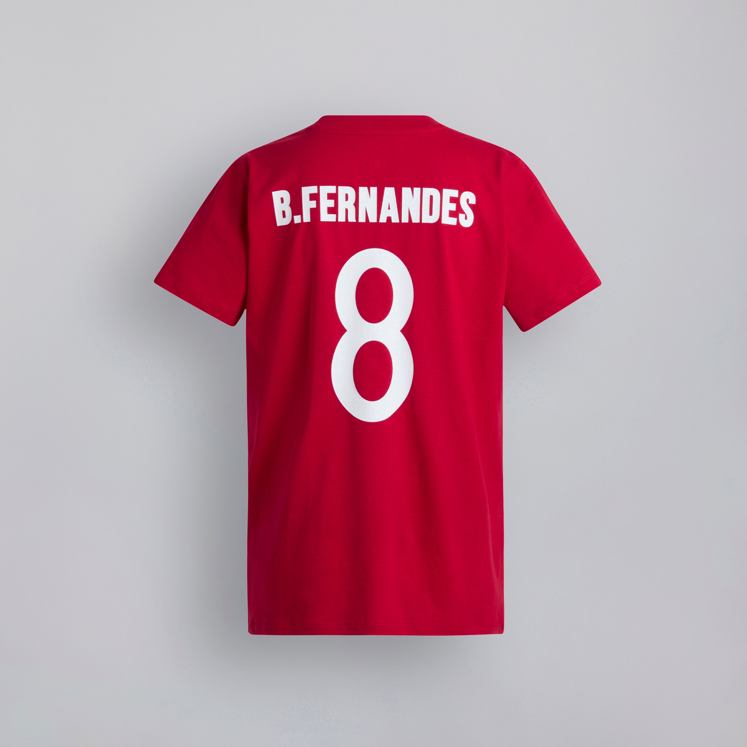 Manchester United Kids Fernandes 8 T-Shirt Red Red Detail [2-2]