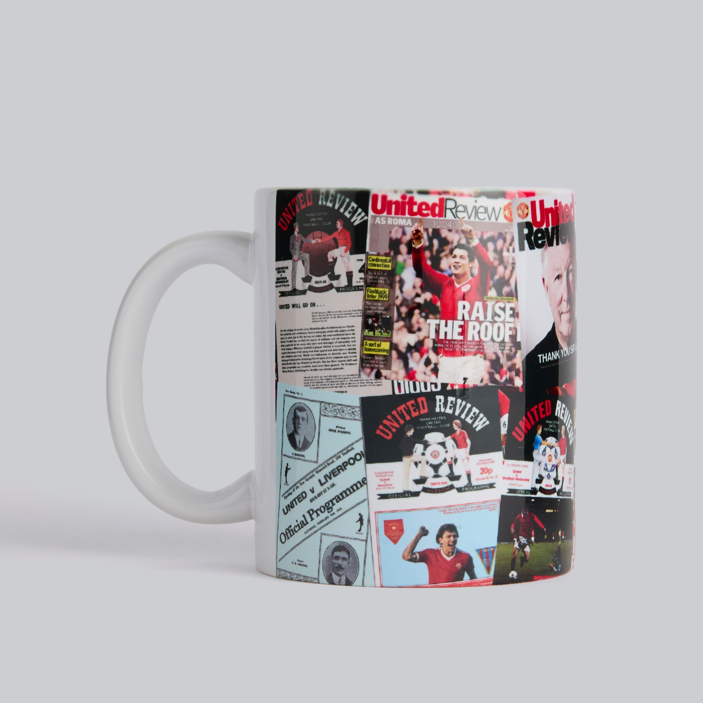 Manchester United United Review Mug Multi Multi Detail [2-4]
