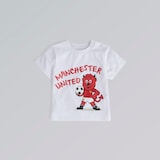 Manchester United Baby Fred T-Shirt White
