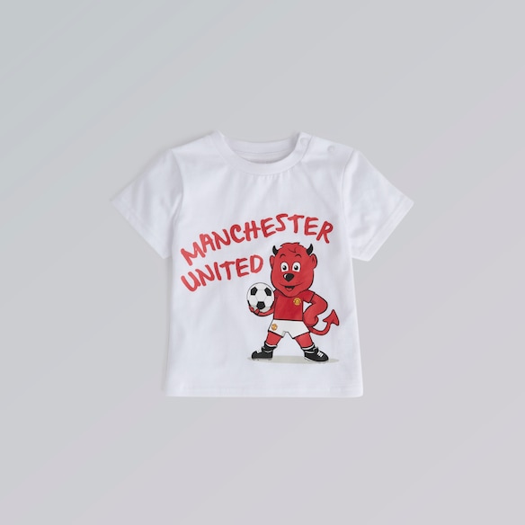 Manchester United Baby Fred T-Shirt White 흰색