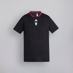 Manchester United x adidas Kids Golf Sport Collar Polo Shirt Black