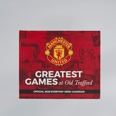 Manchester United 2026 Desk Block Calendar Red