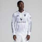 Manchester United 25/26 Long Sleeve Away Authentic Jersey