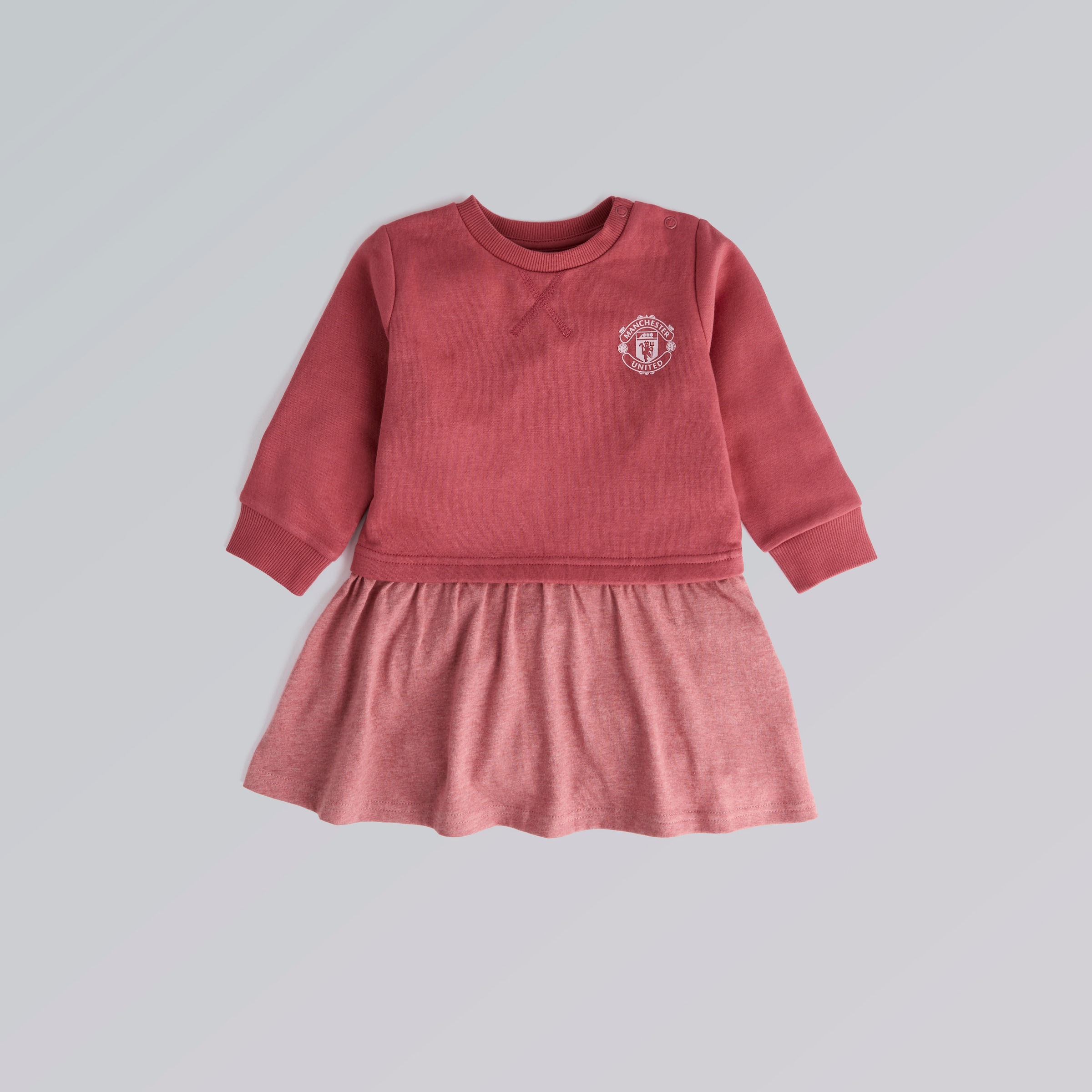 Buy Manchester United Baby Jersey Dress Pink Manchester United Store