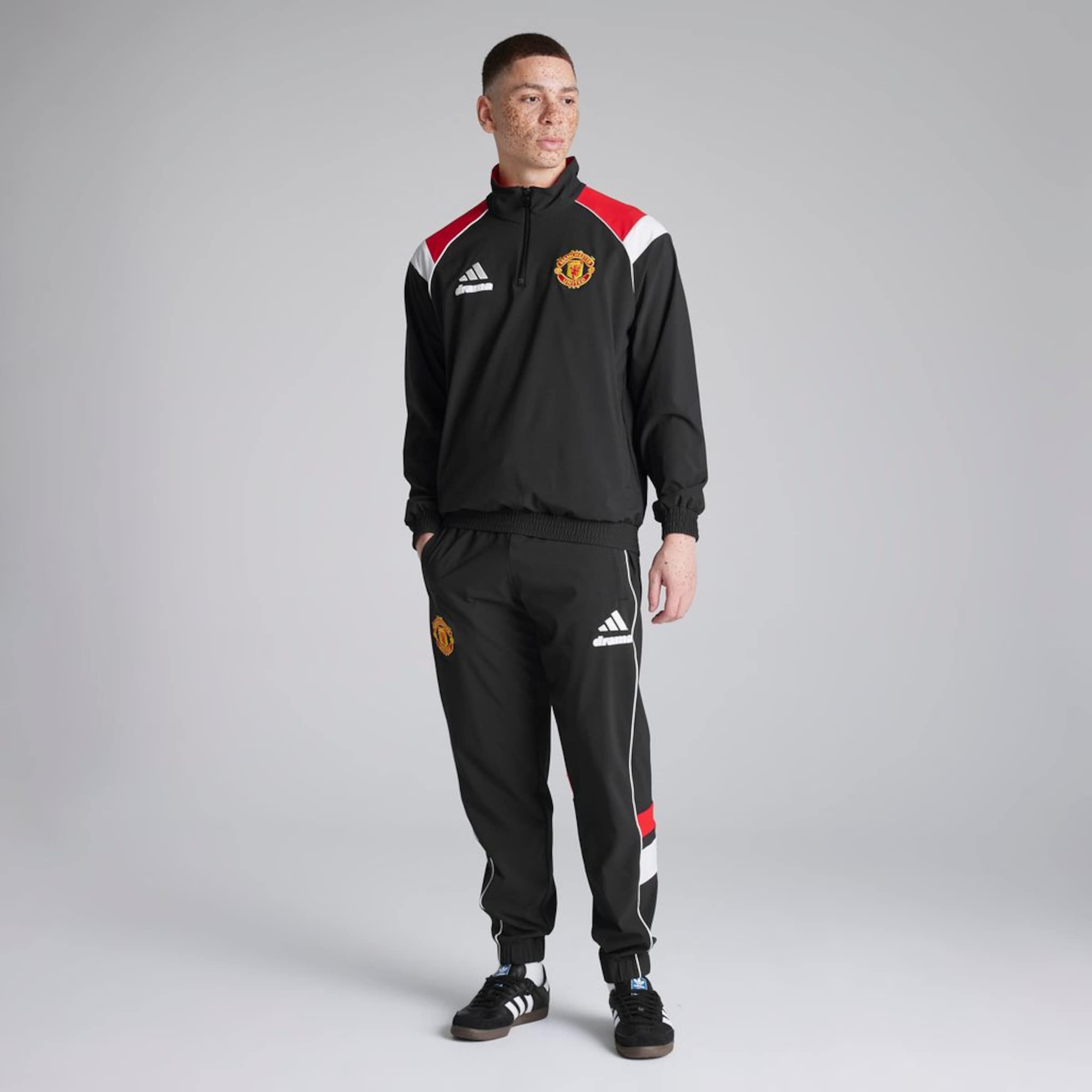 adidas Manchester United × drama call Buy Manchester United x Drama Call Half-Zip Top | Manchester