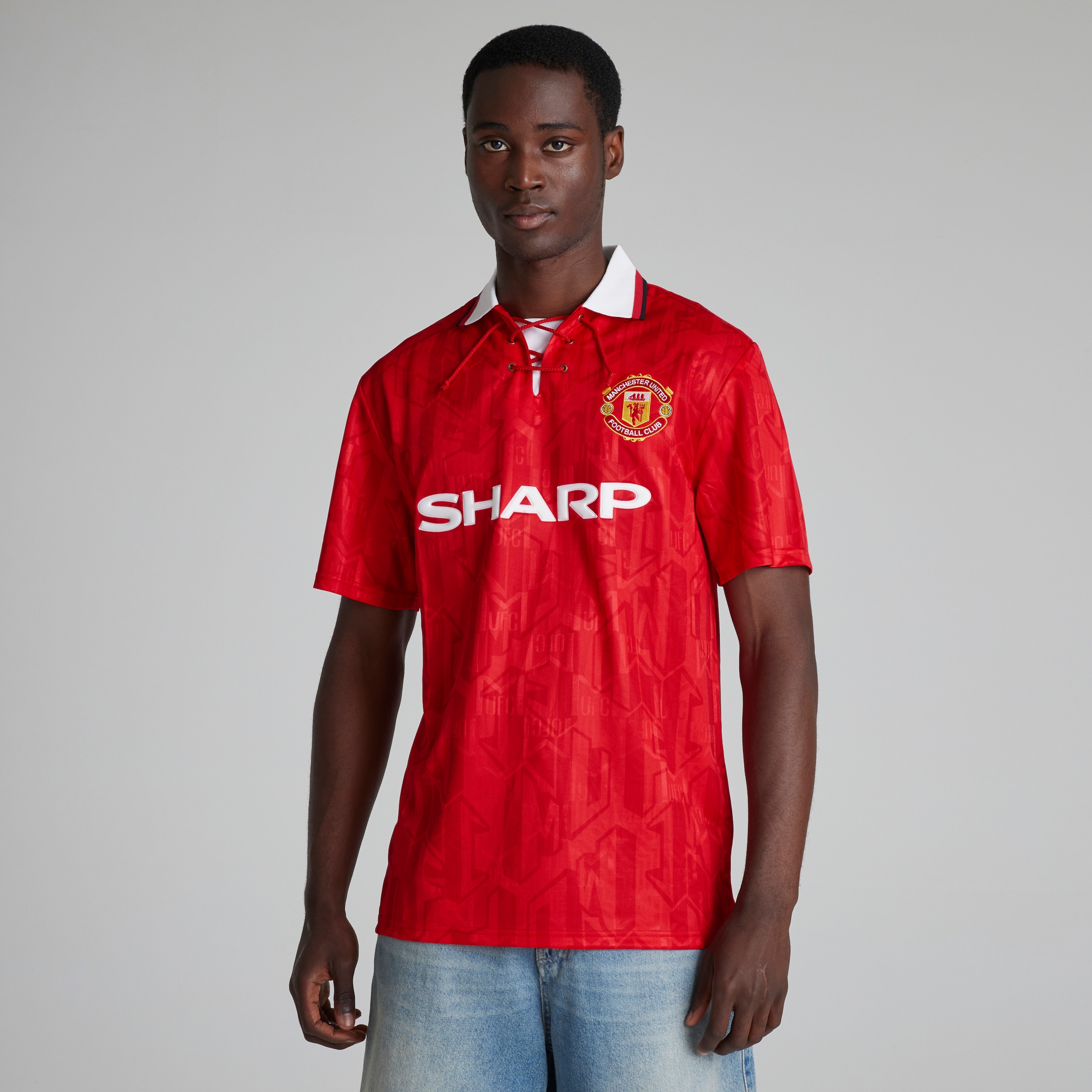 Buy Manchester United 1992-94 Home Shirt Red Manchester United Store