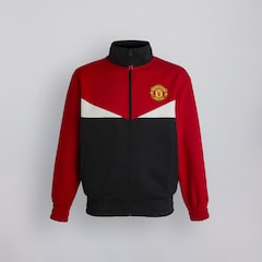 Manchester United Block Retro Track Jacket Red
