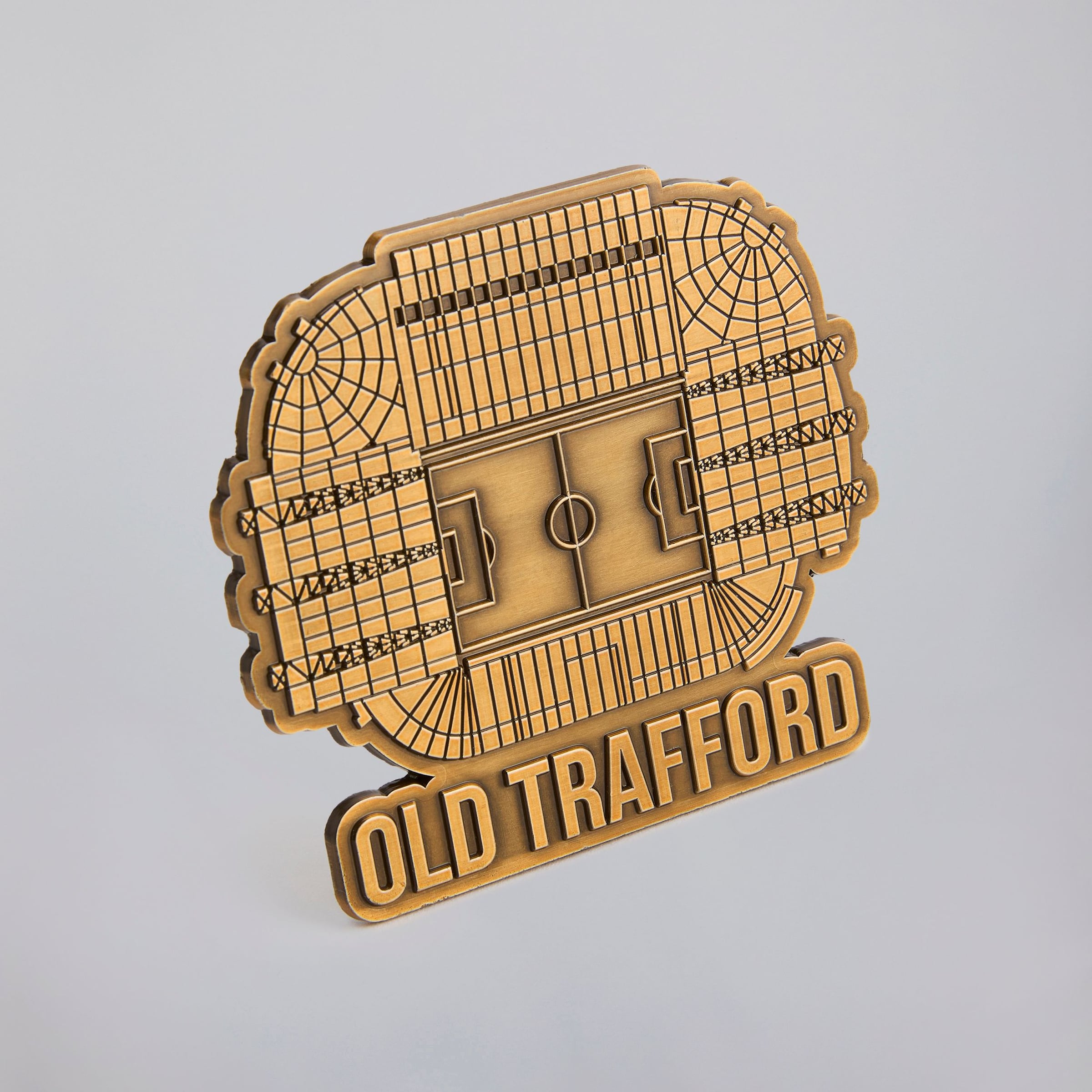 Manchester United Old Trafford Magnet Gold Detail [3-4]