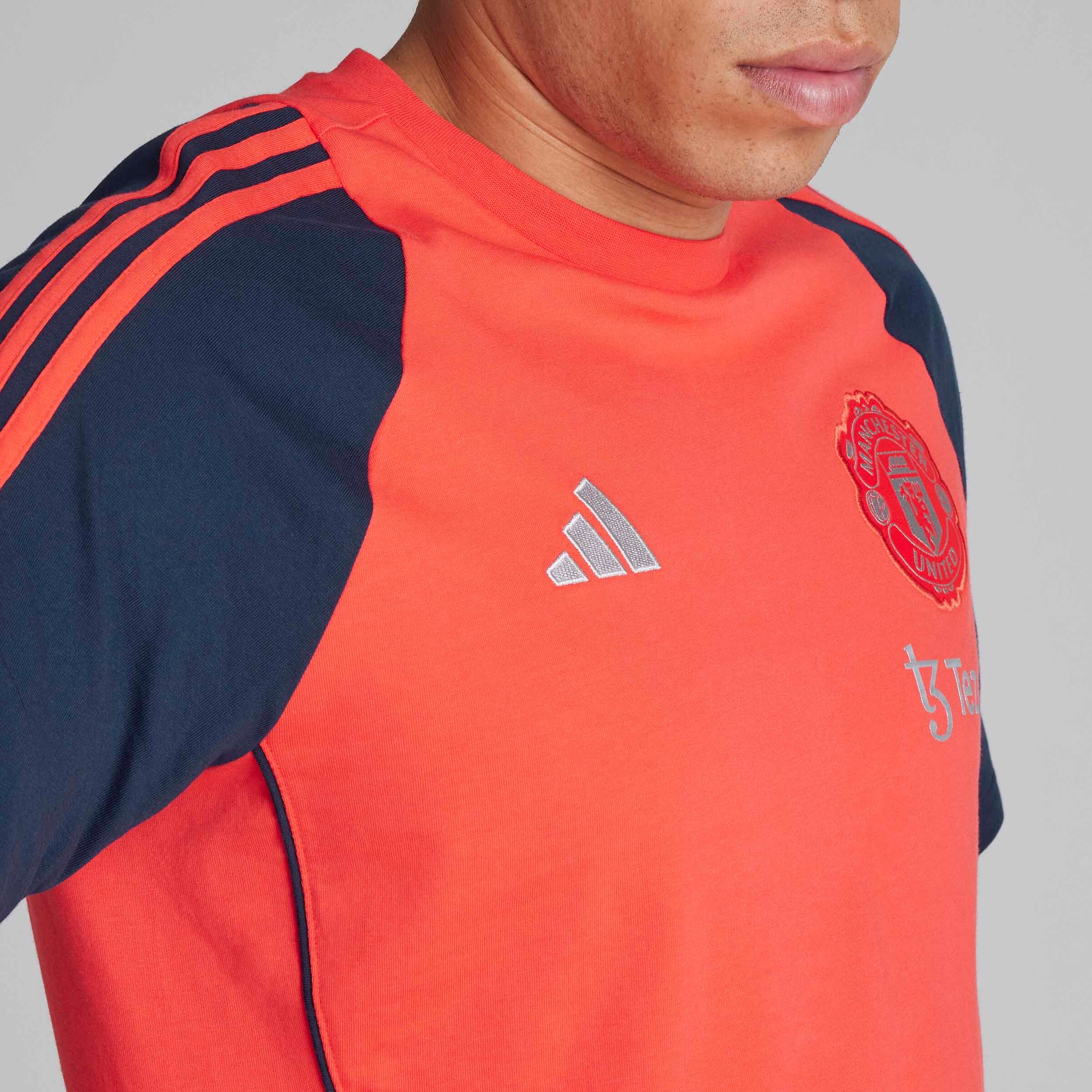 Manchester United Tiro 24 T-Shirt Red Red Detail [5-5]