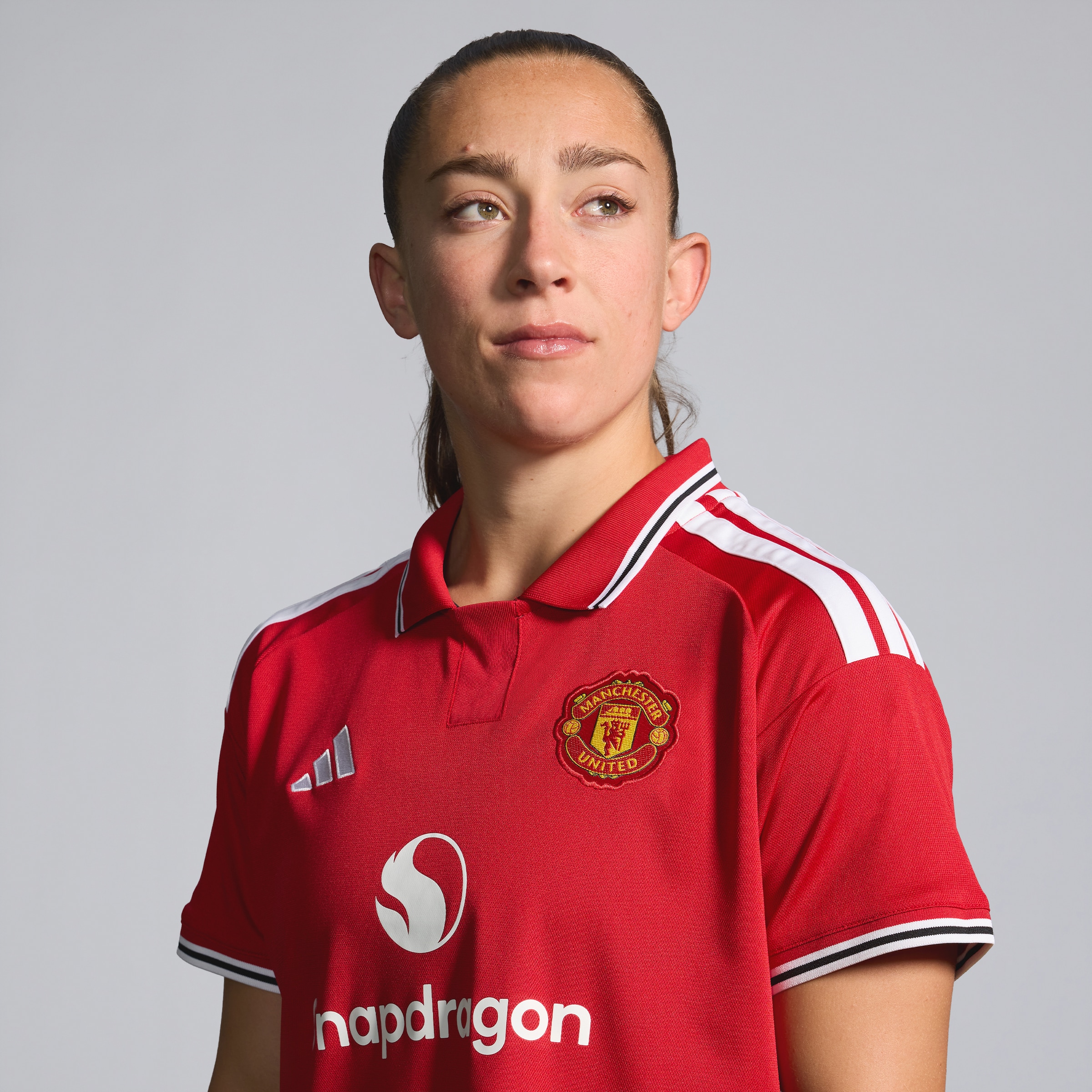 Manchester United 26/27 Home Jersey Womens with Le Tissier 4 WSL Printing Red Detail [3-5]