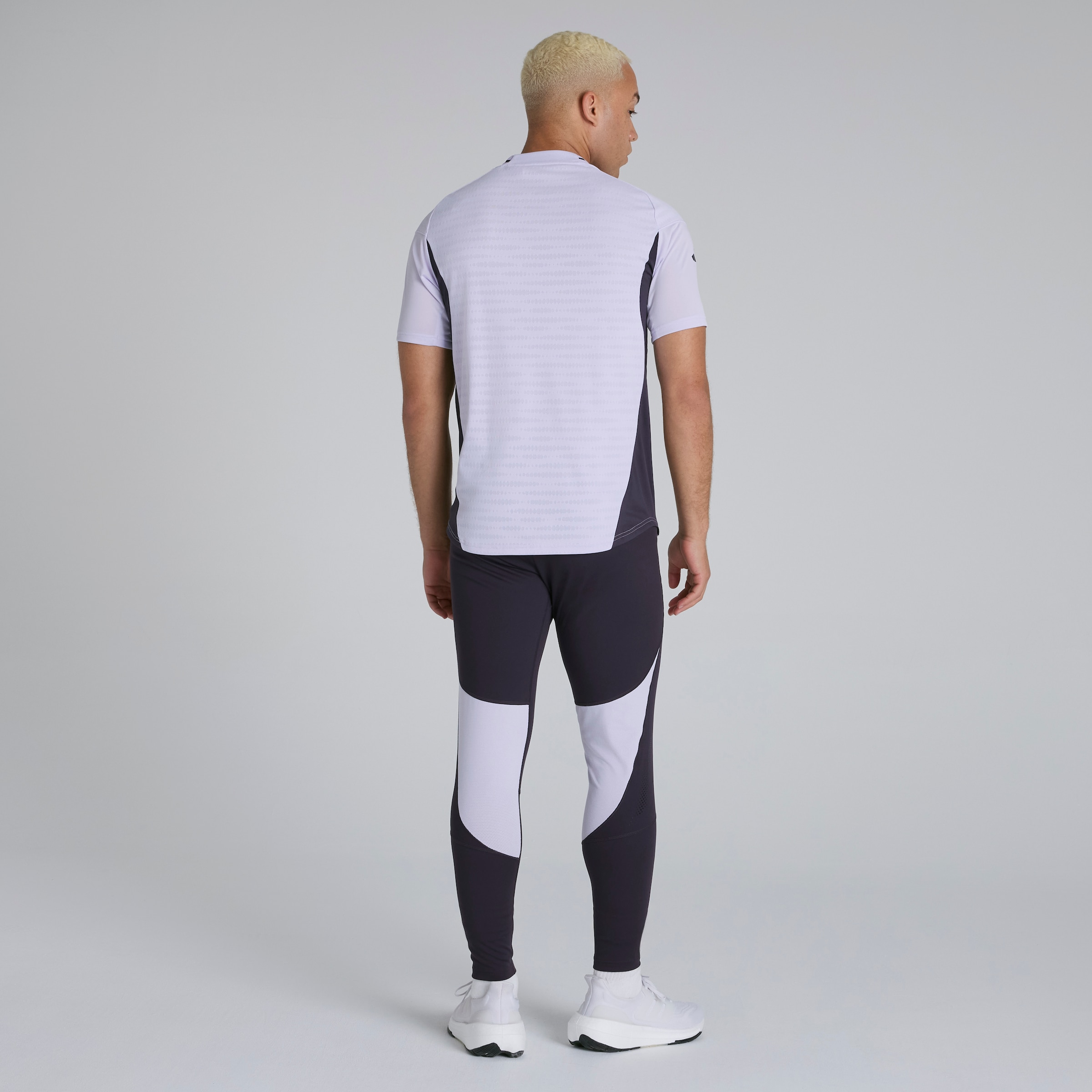 Manchester United Tiro 25 Pro Training Pants Purple Purple Detail [2-5]