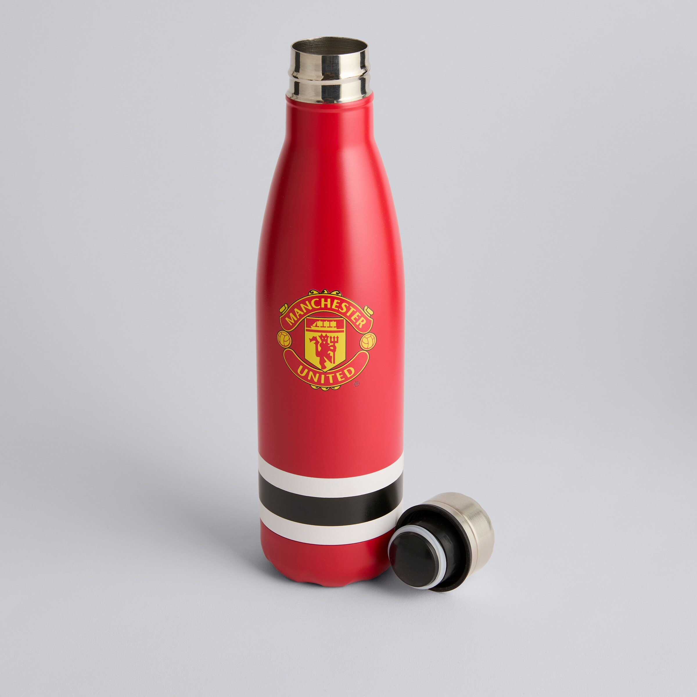 Manchester United Bottle and Keyring Set Red Red Detail [4-4]