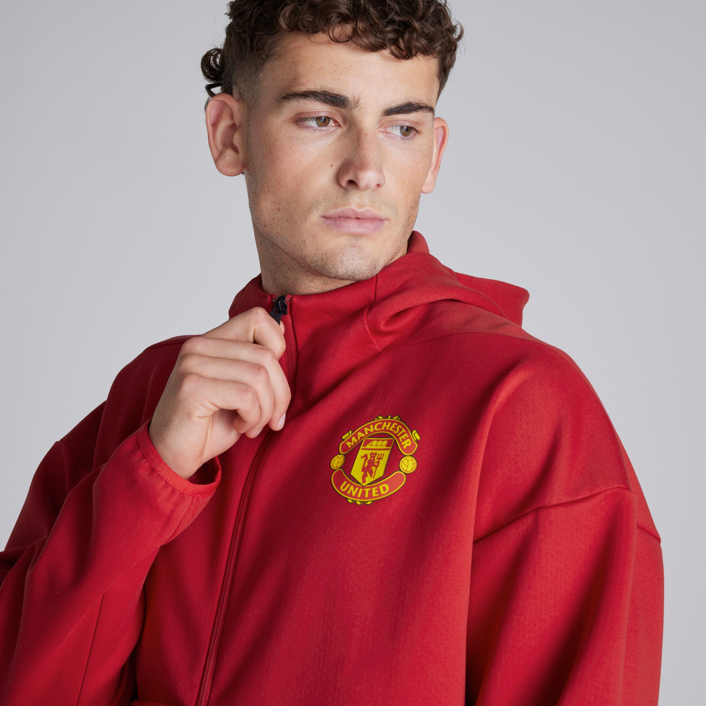 Buy Manchester United 25/26 Anthem Jacket Red | Manchester