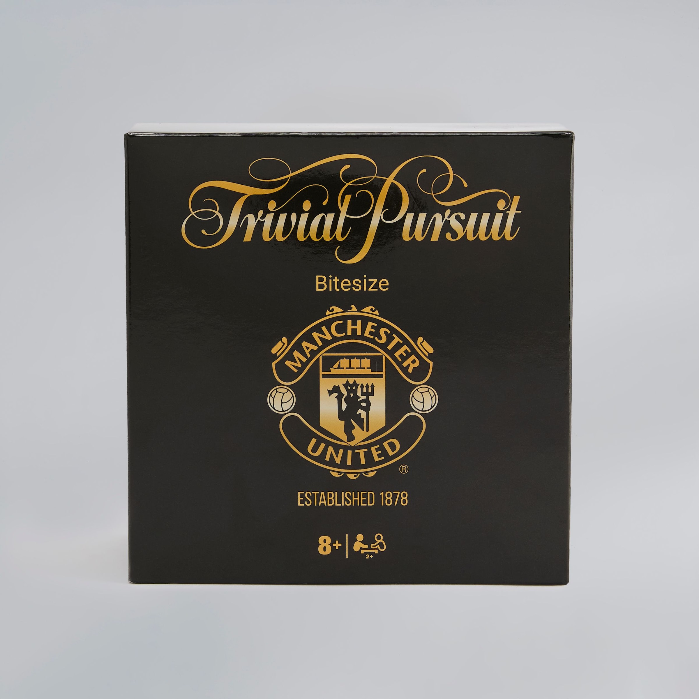 Manchester United Trivial Pursuit Bitesize Card Game Black 검정색