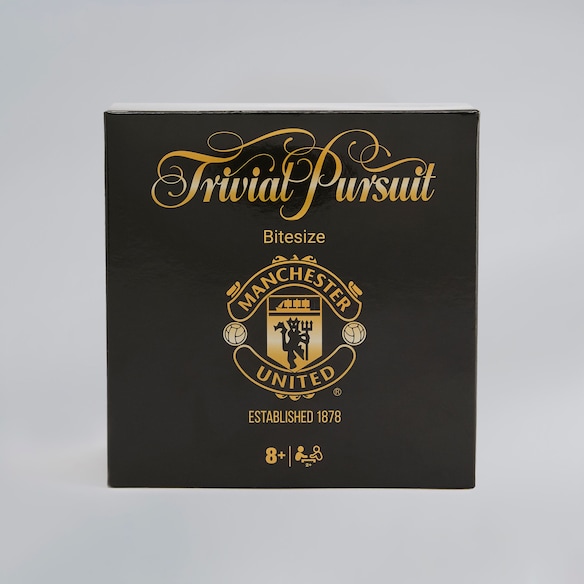 Manchester United Trivial Pursuit Bitesize Card Game Black 검정색