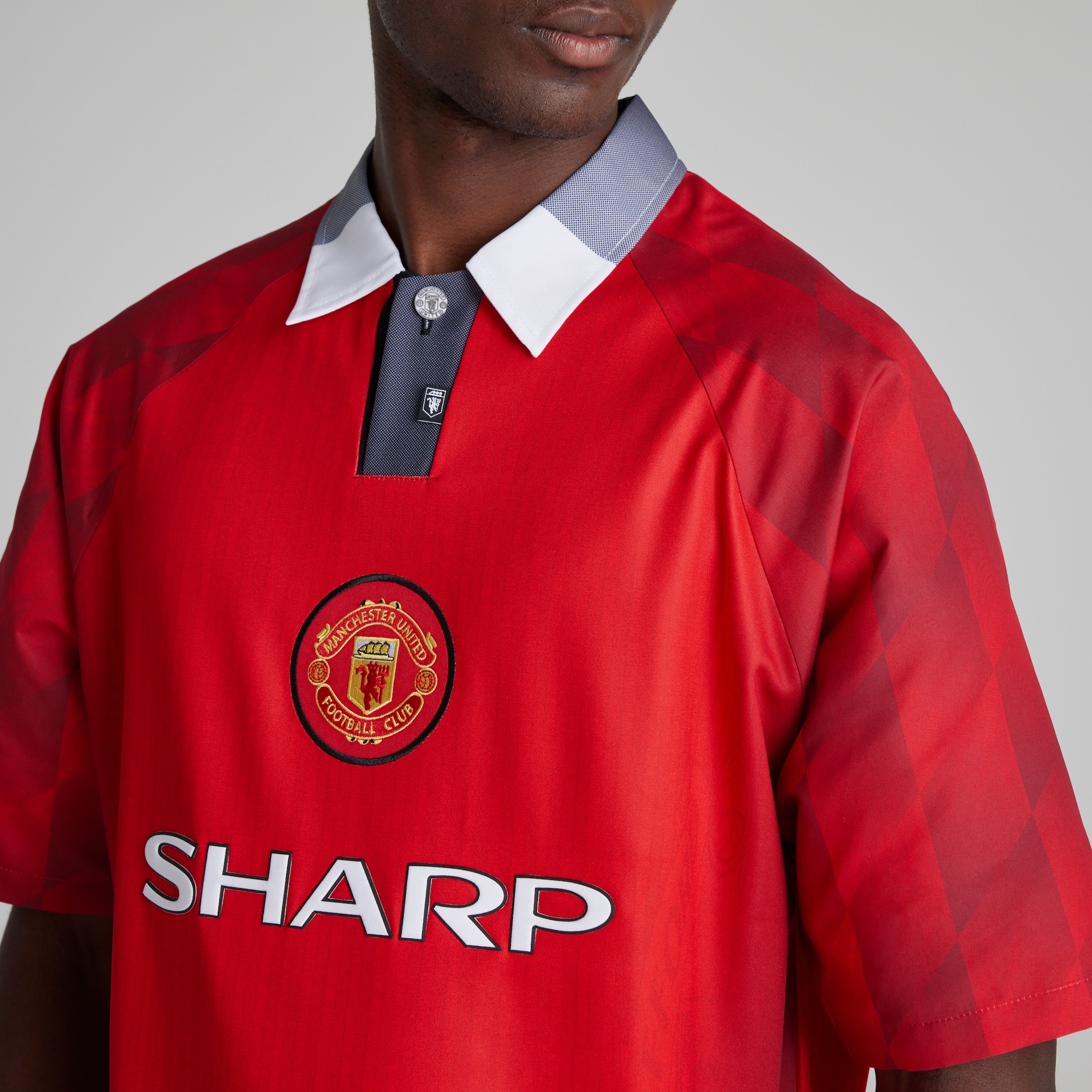 Buy Manchester United 1996-98 Retro Home Shirt Red | Manchester 