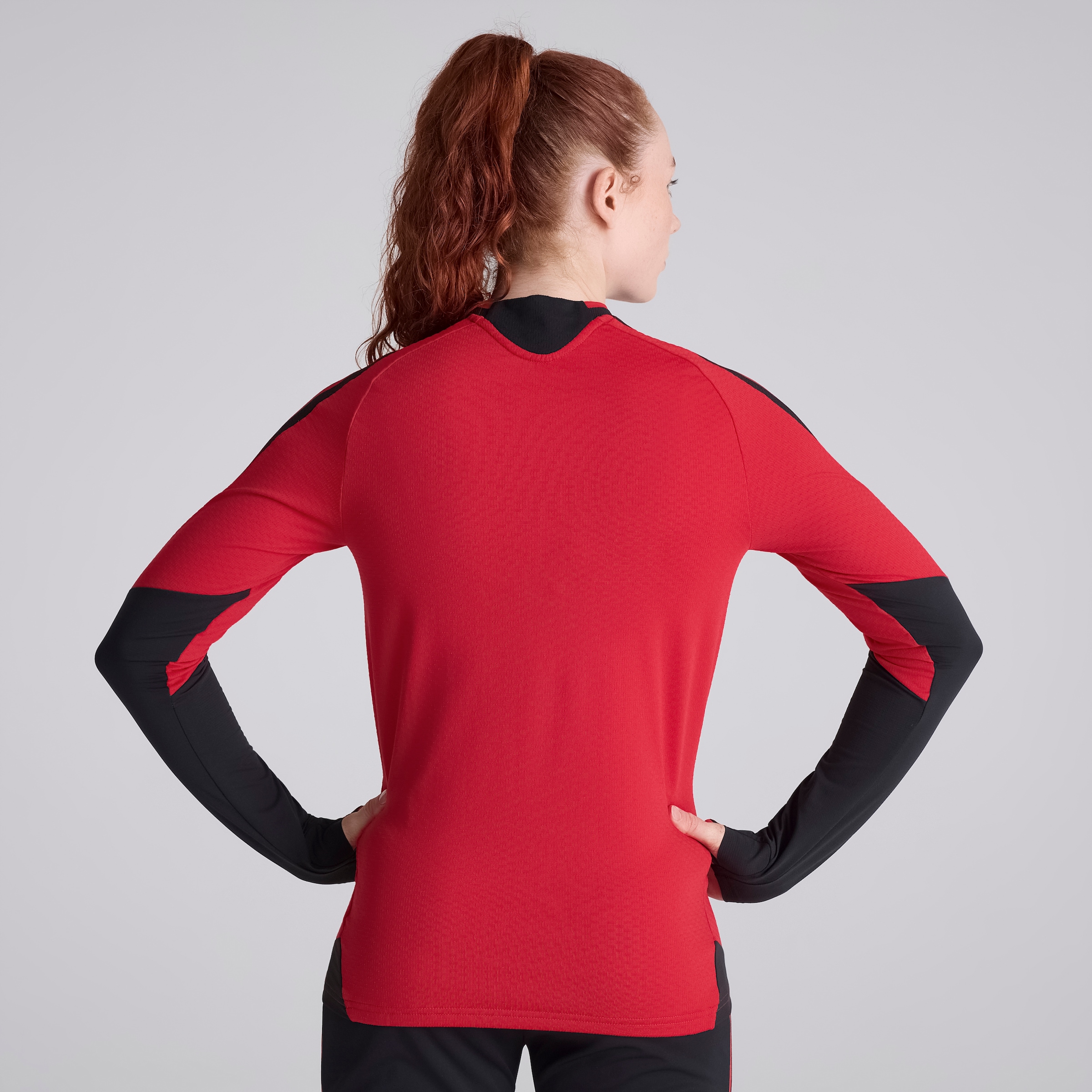 Manchester United Womens 26/27 Training Tiro Authentic Top Red Red Detail [2-5]