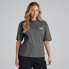 Manchester United Womens Back Print T-Shirt Slate