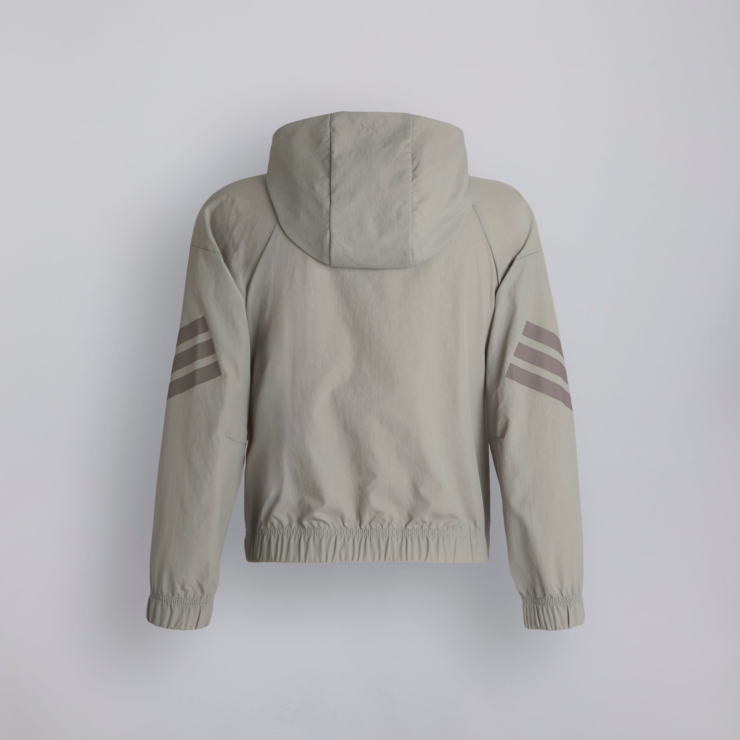 Manchester United x adidas future Icons 3-Stripes Woven Jacket Kids Gris Détail [2-2]