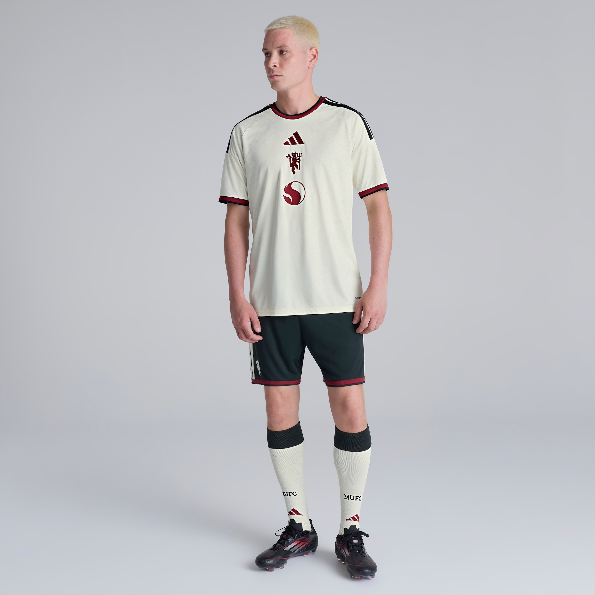 Manchester United 26/27 Third Shorts Green Grün Detail [4-5]