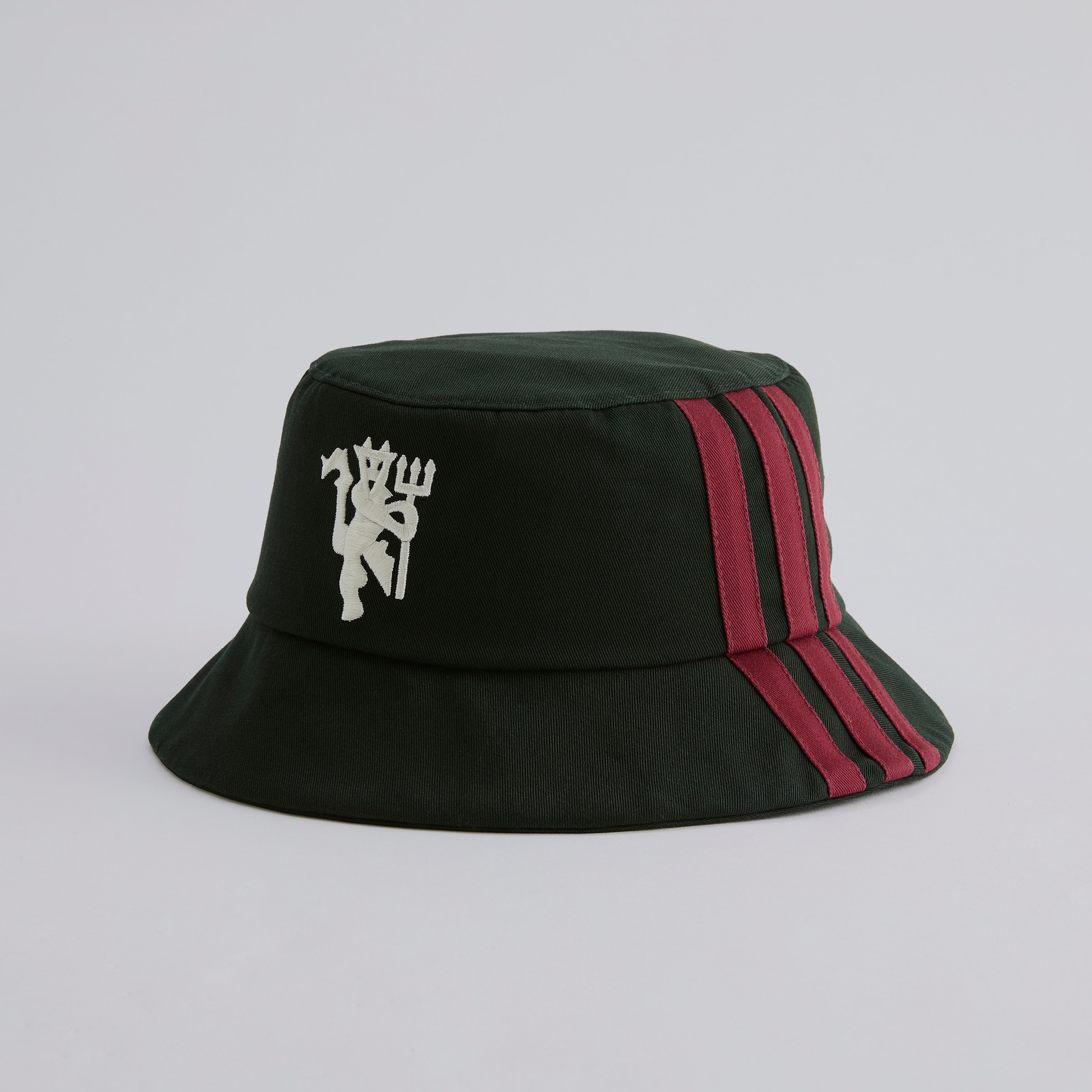 Manchester United x adidas Third Bucket Hat Cream Grün Detail [2-5]