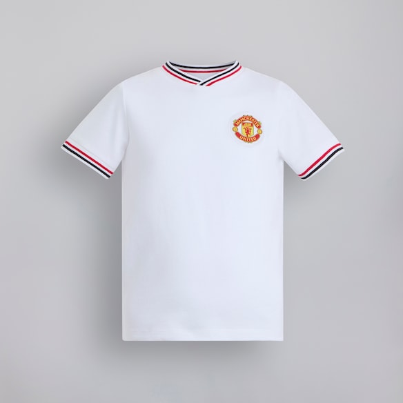 Manchester United Boys Kit Pyjama Set White Blanco