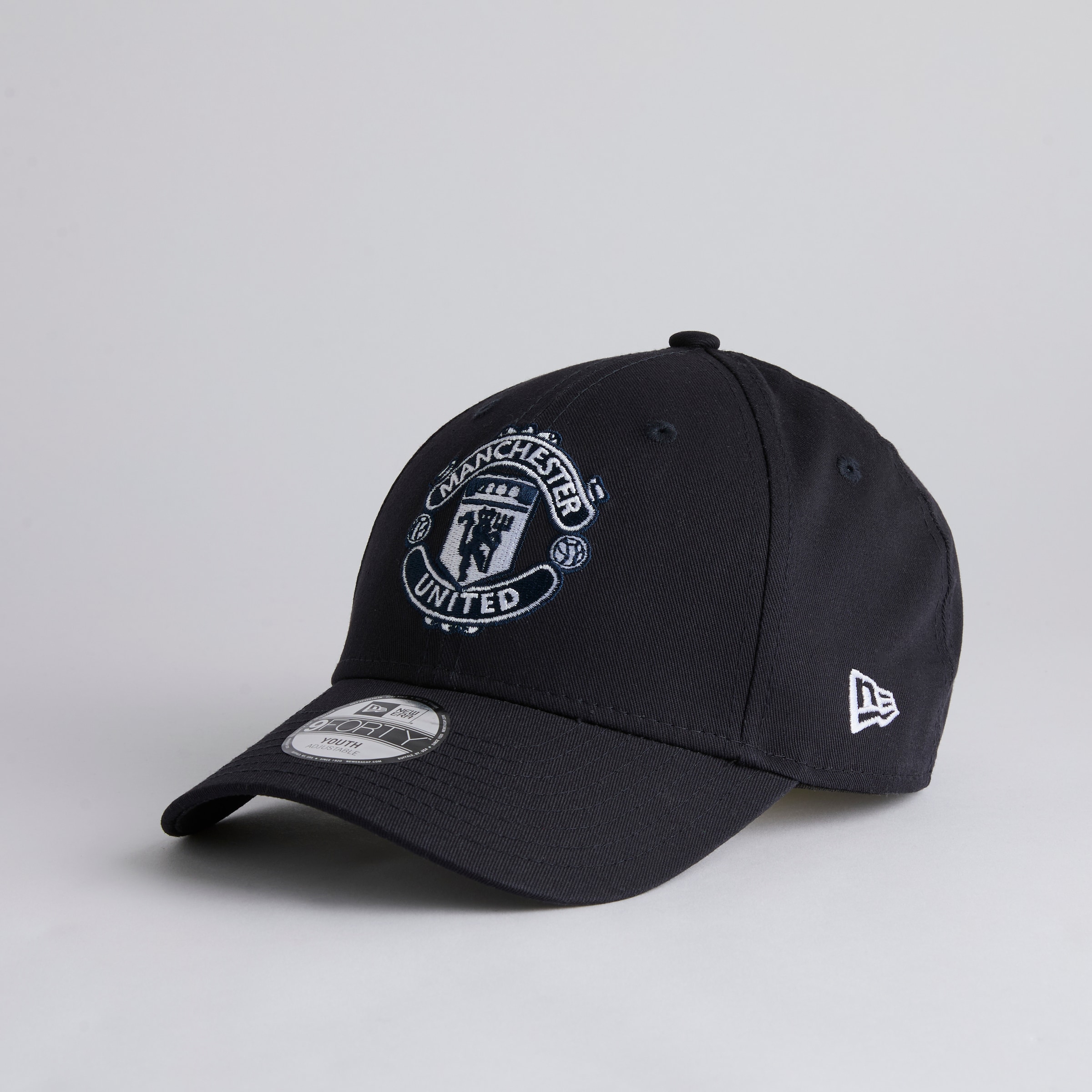 Manchester United x New Era Kids Crest 9Forty Cap Navy Navy blue
