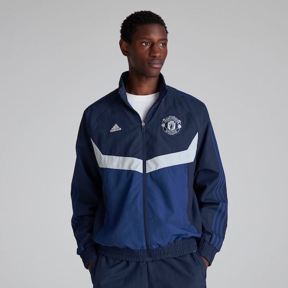 Manchester United Seasonal Track Top Blue Blue