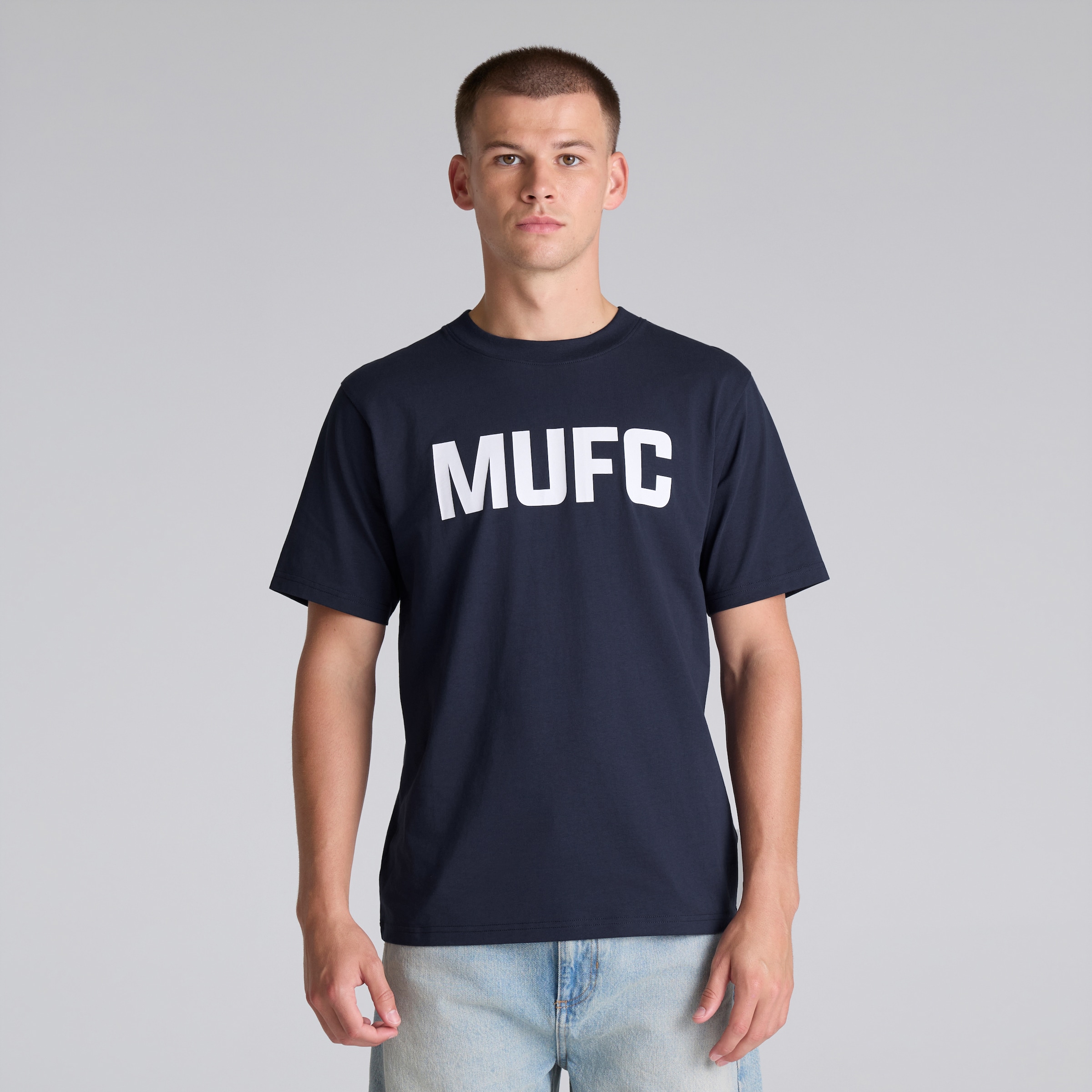 Manchester United MUFC T-Shirt Navy Navy blue