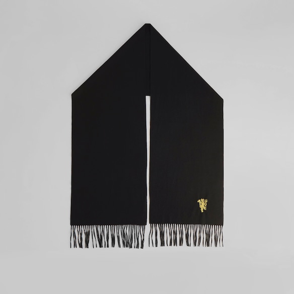 Manchester United Scarf Gift Box Black Black